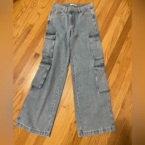 PacSun cargo jeans wide leg baggy